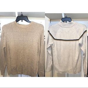 Men sweatshirts. Crewneck and turtleneck styles.